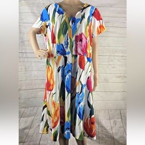 Colorful Floral Dress